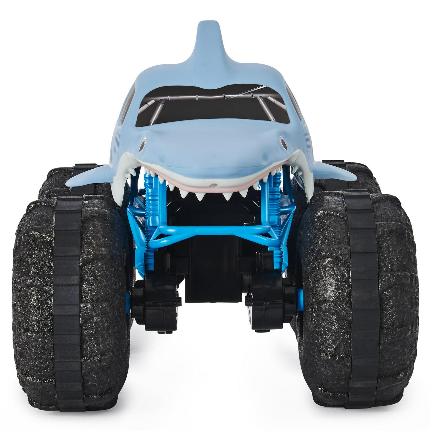 Monster Jam Official Megalodon Storm AllTerrain Remote Control Monster Truck Toy Vehicle 1:15 Scale  Crowdfused