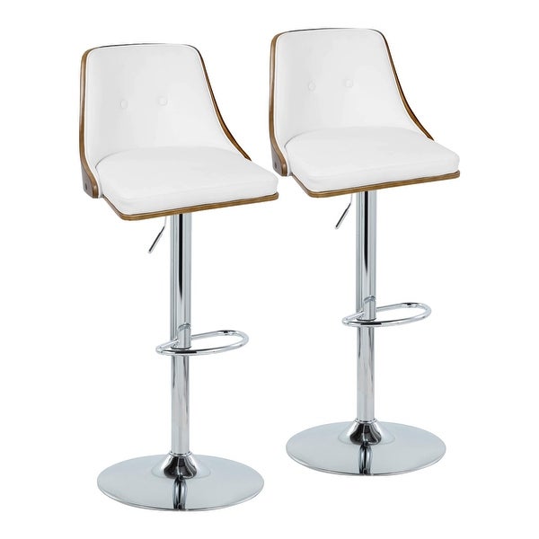 Carson Carrington Oscar Adjustable Bar Stool (Set of 2)