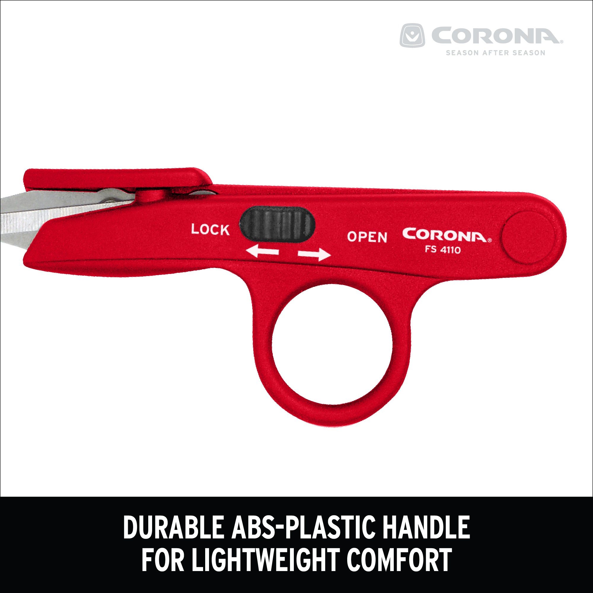 Corona FS4110 Red Micro Finger Snips& 1.4 in.