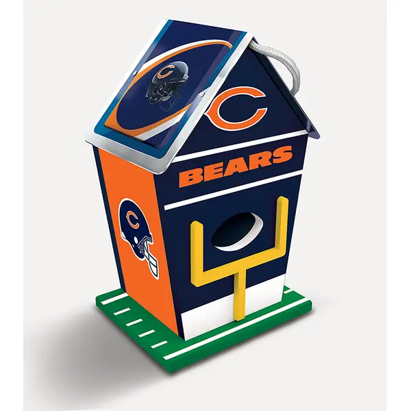 Masterpiece Puzzle Chicago Bears Birdhouse