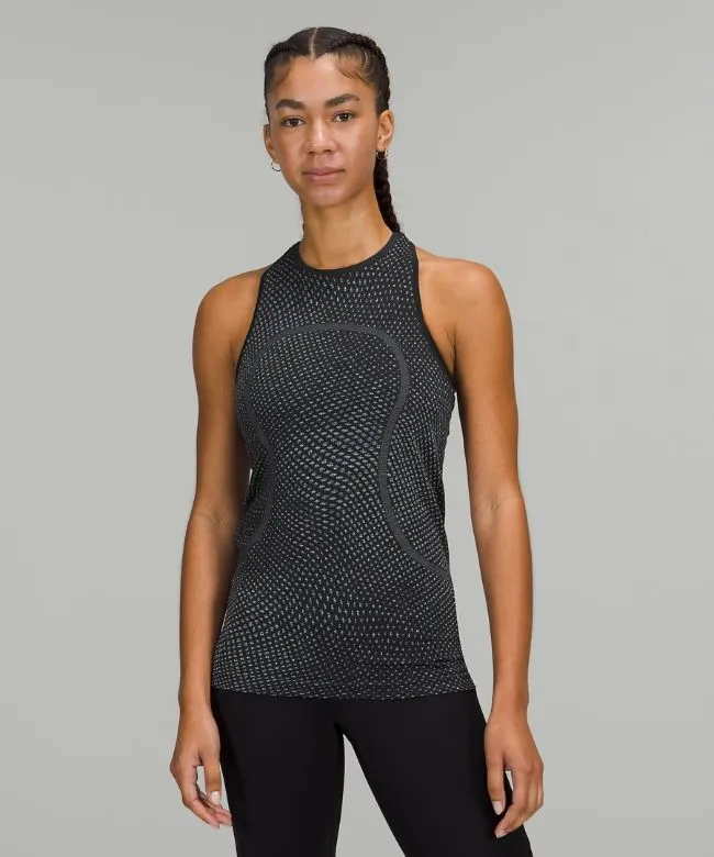 Swiftly Tech High Neck Racerback Tank Top 2.0