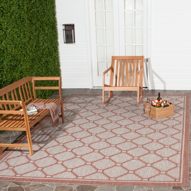 Courtyard Cy8474 Power Loomed Indoor outdoor Area Rug Safavieh