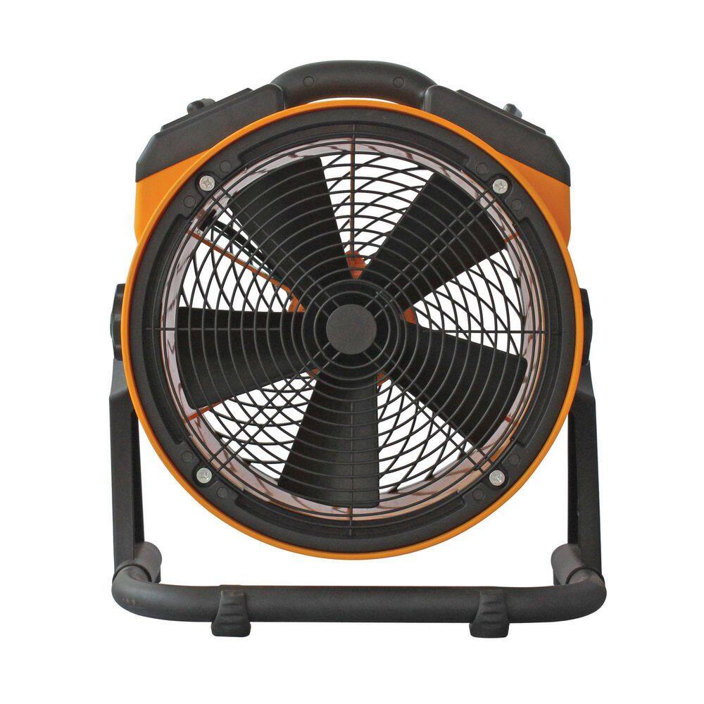 XPOWER 1100 CFM 4 Speed Multipurpose 11 in. Pro Air Circulator Utility Fan FC-100