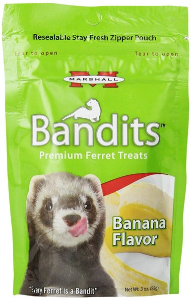 Marshall Bandits Premium Banana Flavor Ferret Treats