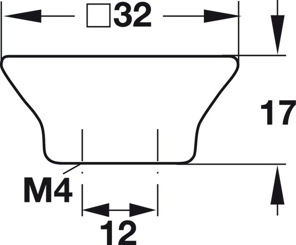 Hafele 116.61.100 Handle