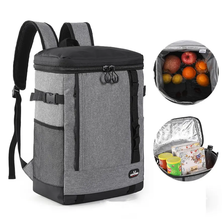 Customized  Picnic Waterproof Insulated Backpack Soft Cooler Bag Hiking Camping Backpack cooler Bags