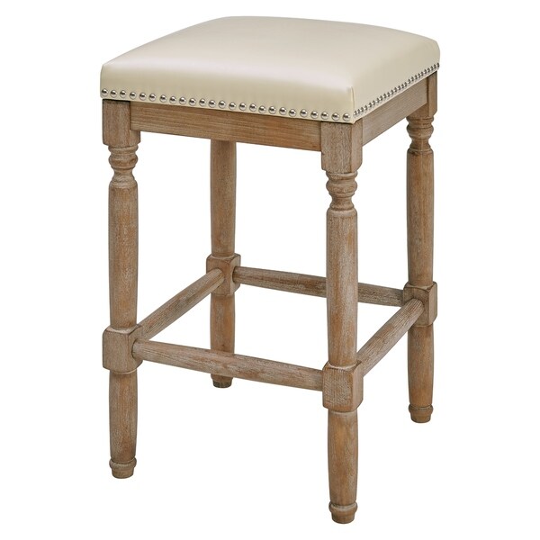 Ernie Bonded Leather Counter Stool