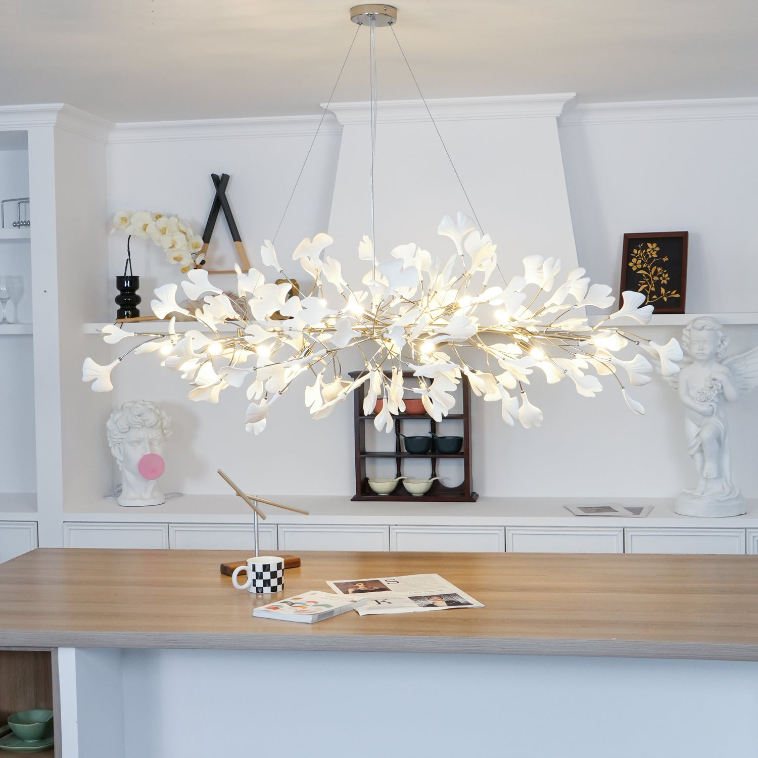 Gingko Chandelier N