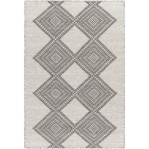 Mardin Modern Wool Black Rug