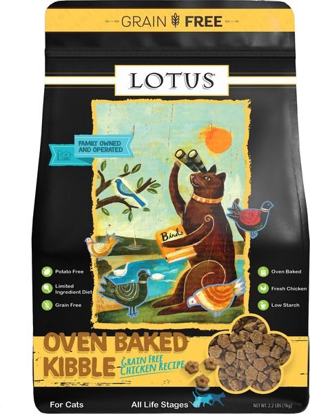 Lotus Wholesome Chicken Grain-Free Recipe Dry Cat Food