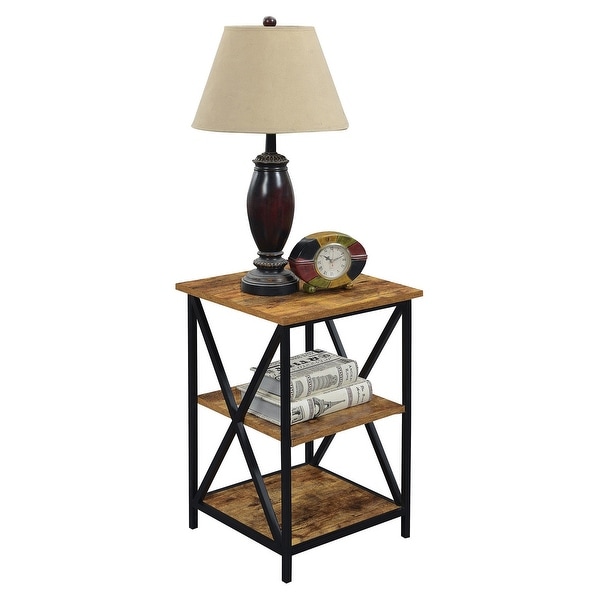 Carbon Loft Ehrlich 3 Tier End Table with Shelves