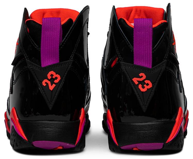 Wmns Air Jordan 7 Retro 'Black Gloss' 313358-006