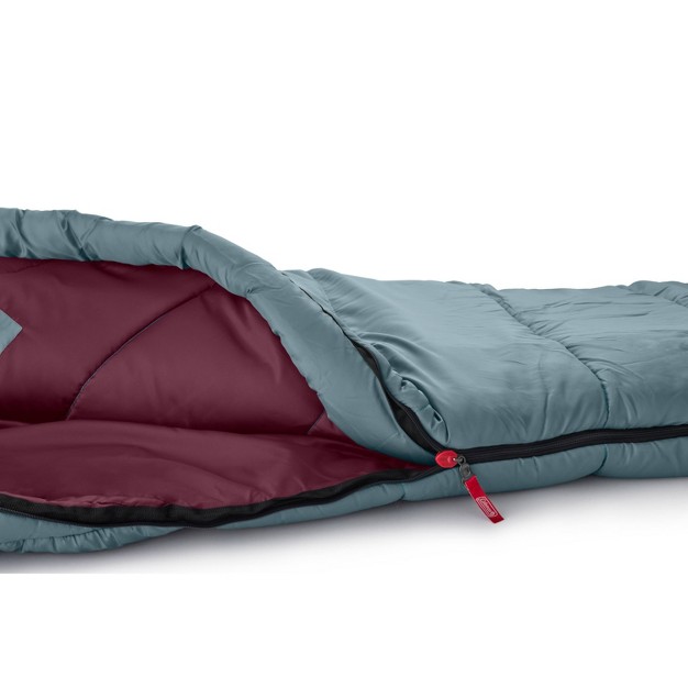 Coleman Tidelands 50 Degree Mummy Sleeping Bag Gray