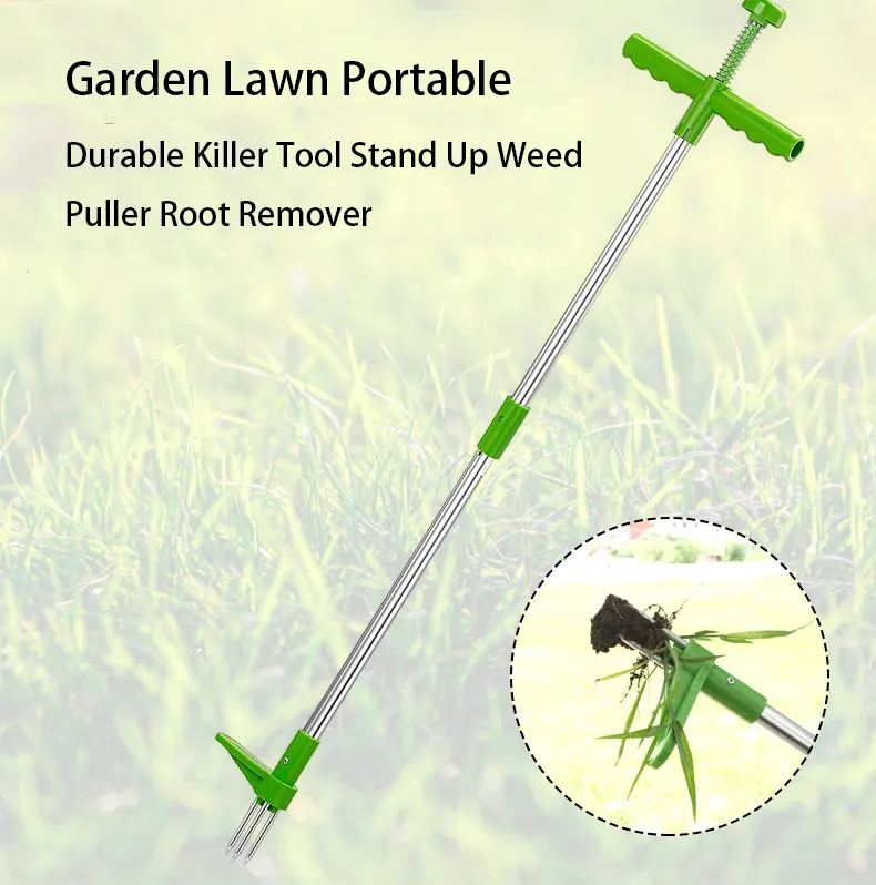 High Quality Long Handle Weed Remover Portable Garden Planting Outdoor Yard Grass Root Garden Tools For Weeding