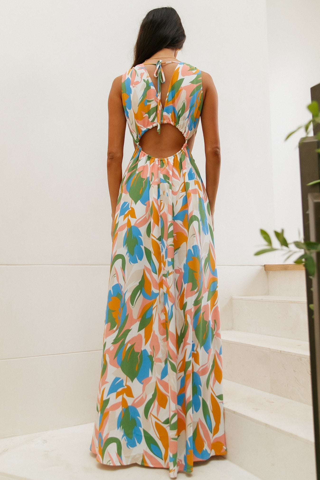 HELLO MOLLY Mystical Meetings Maxi Dress Multi