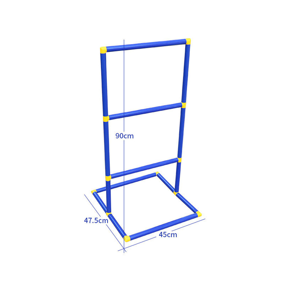 Toss Game Backyard Outdoor Play Golf Toy Kids Lawn Sport Funny Ladder Ball Set