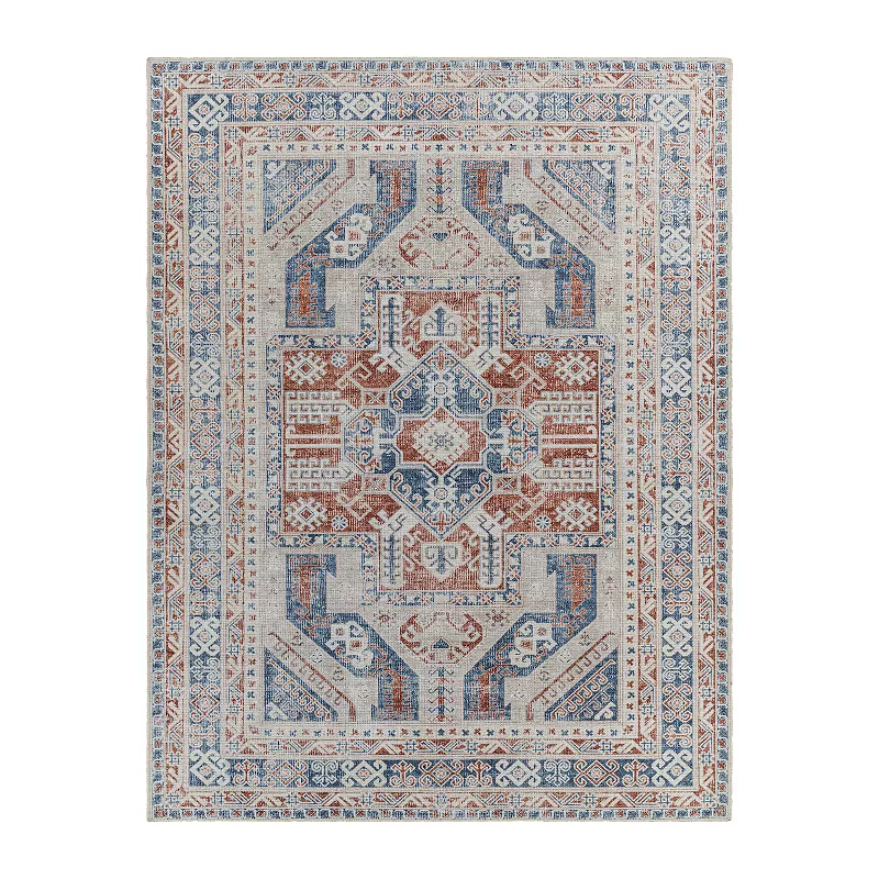 Decor 140 Aerona Transitional Washable Area Rug