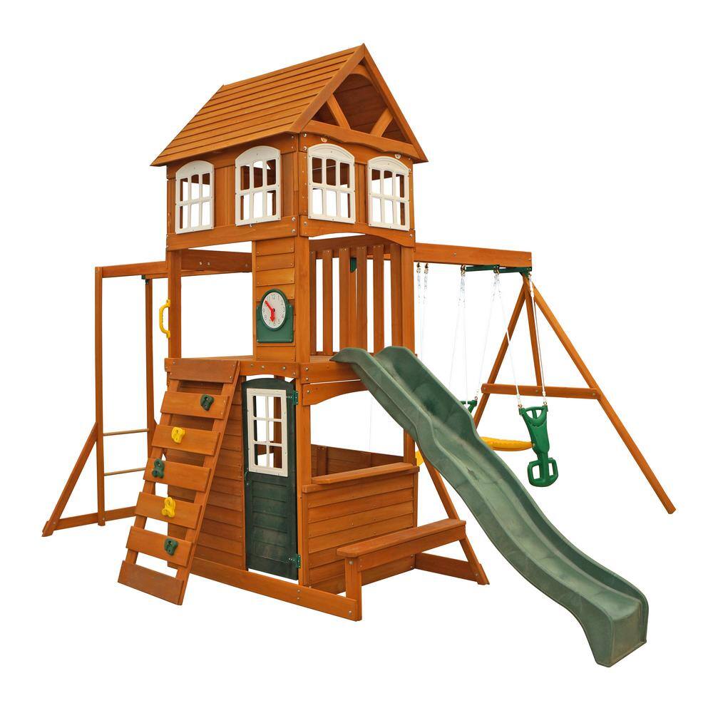 KidKraft Cranbrook Wooden Swing Set F23870