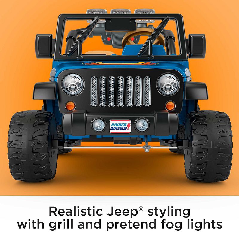 Power Wheels Retro Jeep Wrangler Ride-On