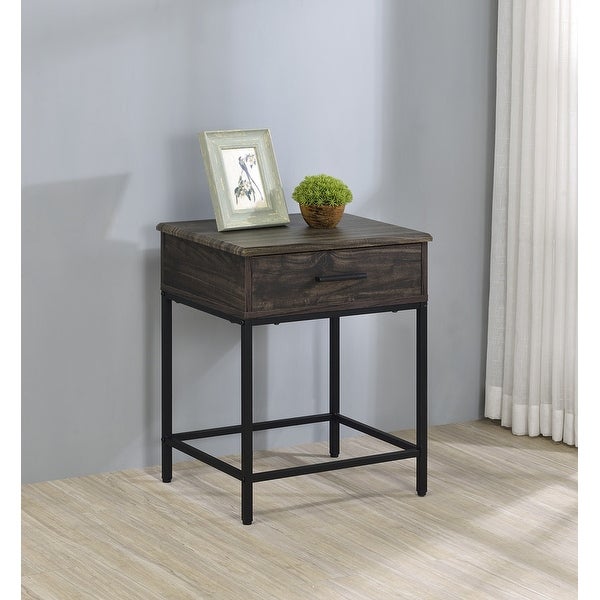 Cliff Brown End Table