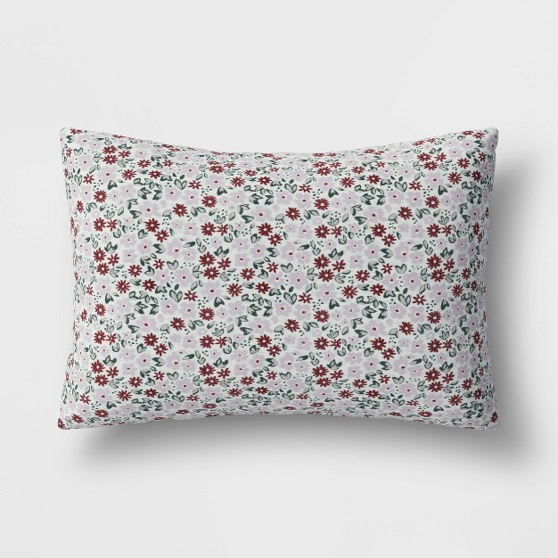 Ditsy Floral Lumbar Throw Pillow