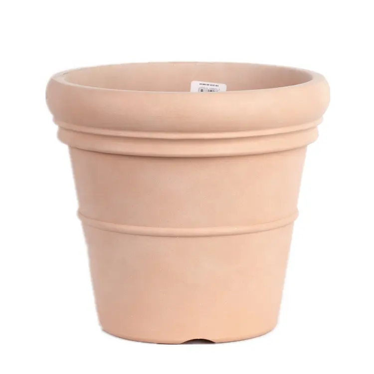 Supplies Nordic Cheap Indoor Outdoor New Resin Imitation Ceramic Looking Plastic Pot plant Bonsai Flower Planters