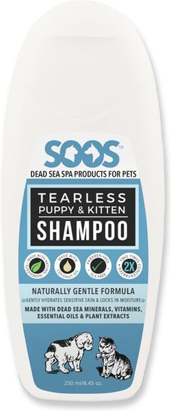 Soos Pets  Tearless Puppy and Kitten Shampoo