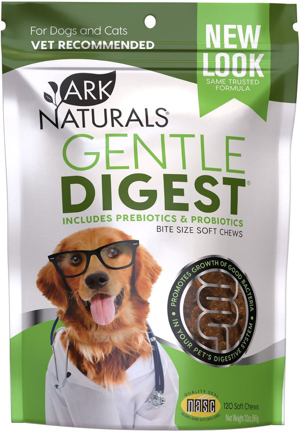 Ark Naturals Gentle Digest Soft Chews for Dogs and Cats