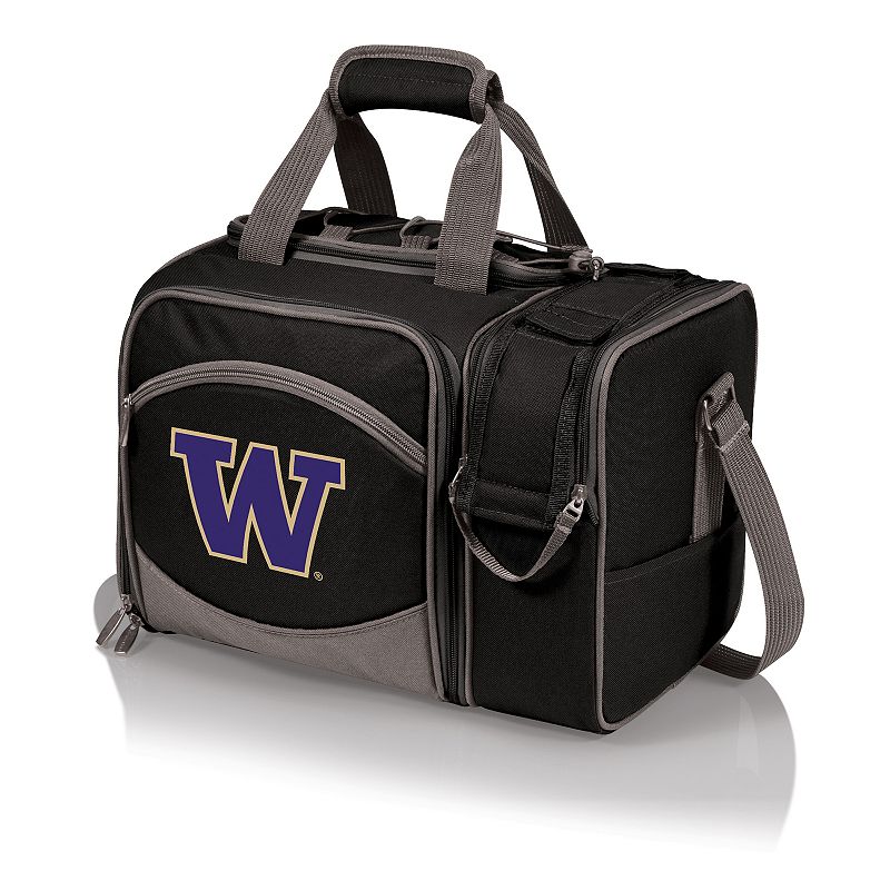 Picnic Time Washington Huskies Malibu Picnic Basket Cooler Set