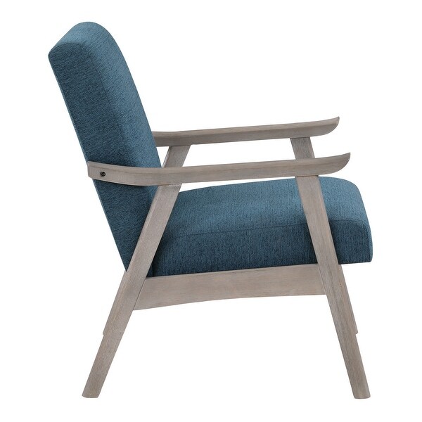 Weldon Mid-Century Fabric Upholstered Chair