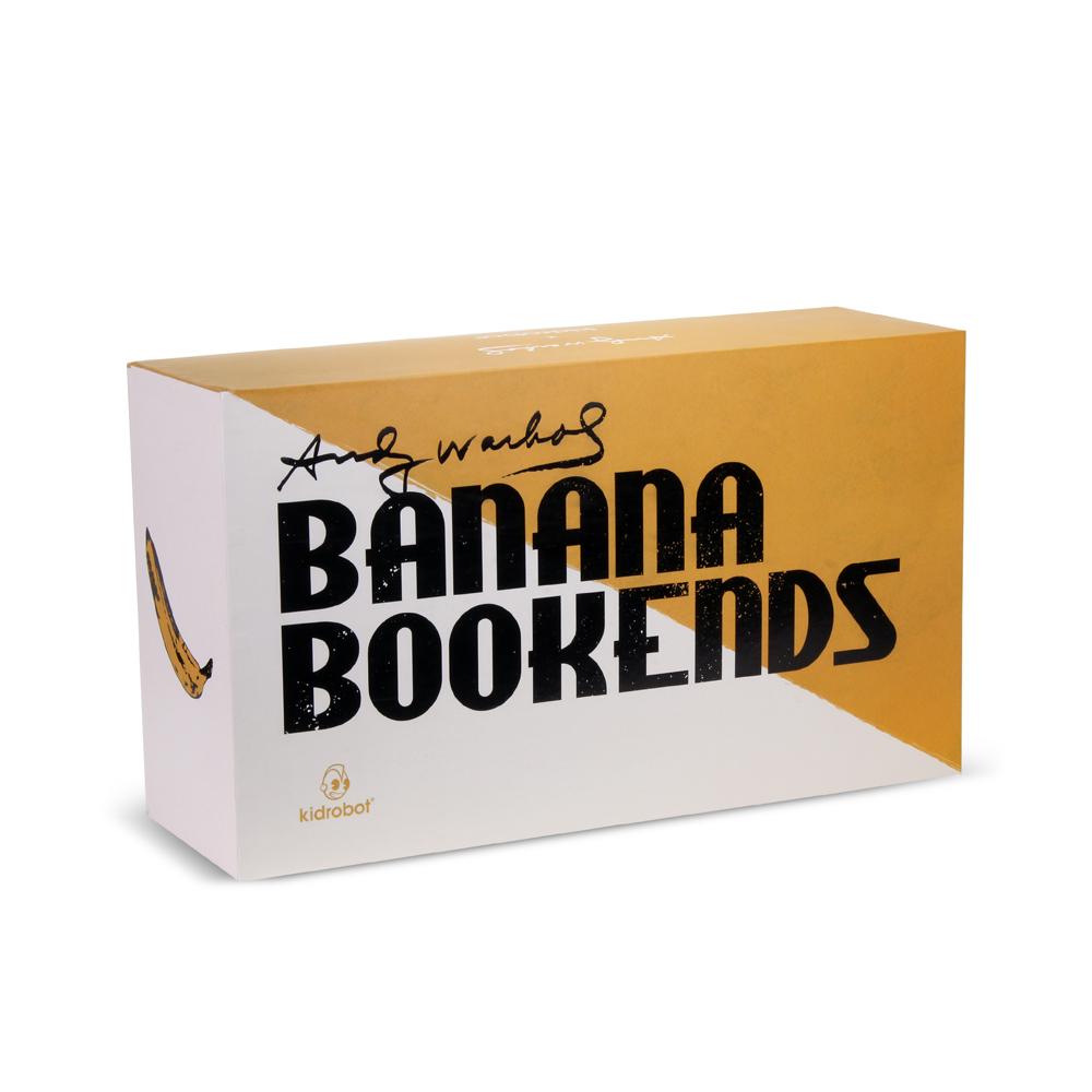 Kidrobot x Andy Warhol Resin Banana Bookends - Yellow Edition (PRE-ORDER)