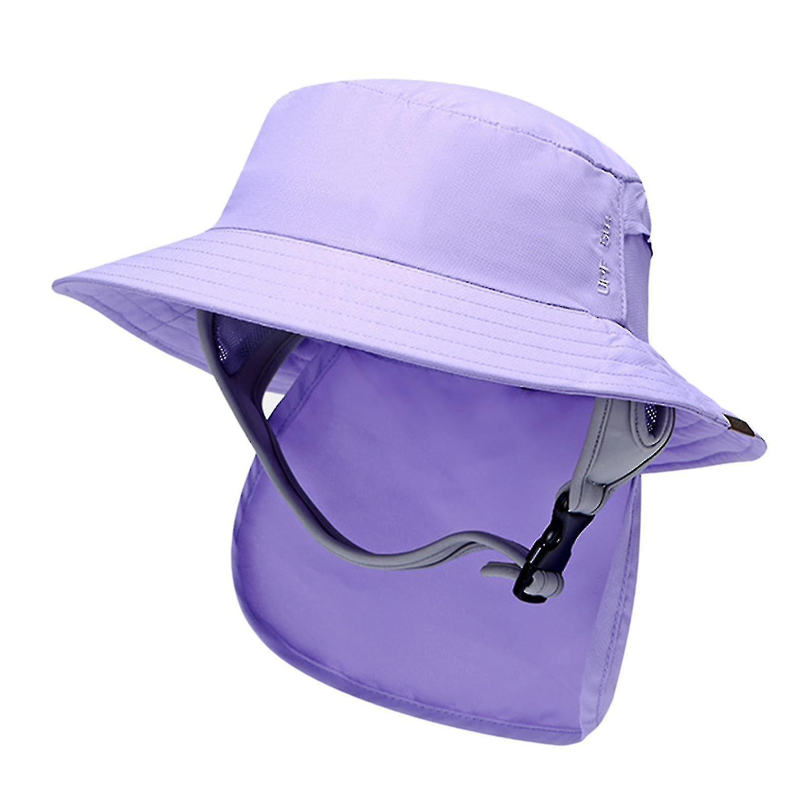 2023 New Lightweight Surf Bucket Hat Big Brim Neck Cover Visor Sun Protection Hat For Cycling Watersports Tourism Surfing Camping