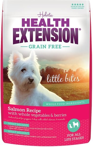 Health Extension Little Bites Grain-Free Salmon Recipe Dry Dog Food