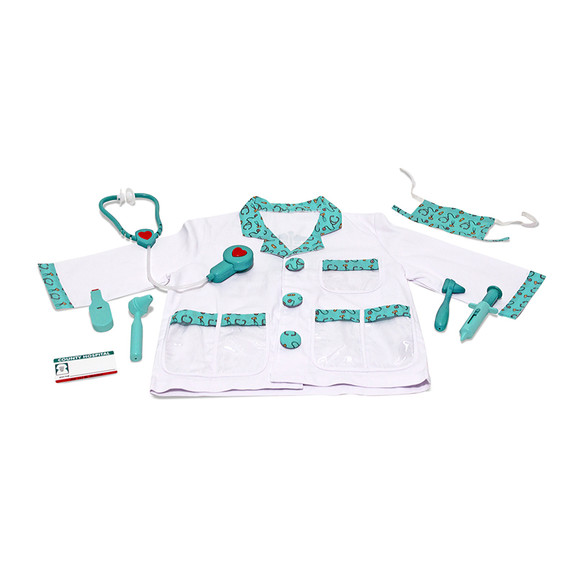 Melissa   Doug LCI4839 Role Play Doctor Costume Se...