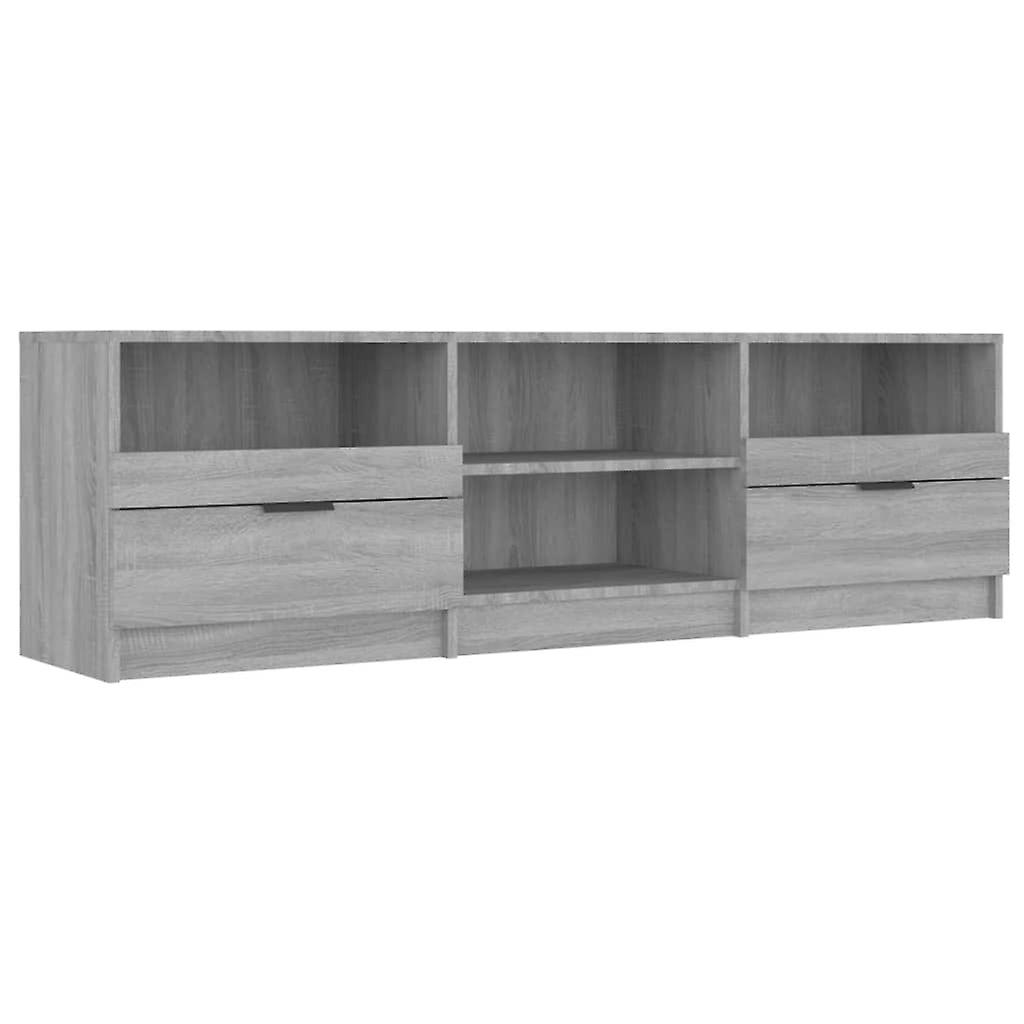 Tv Cabinet Grey Sonoma 150x33.5x45 Cm Engineered Wood