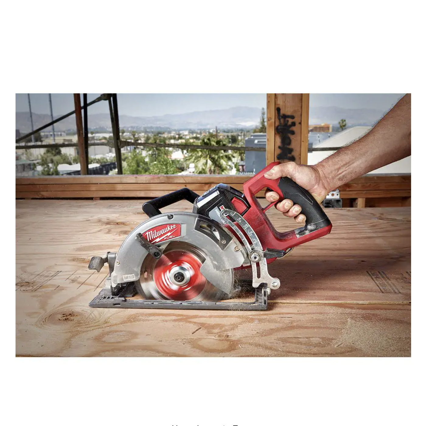 Milwaukee M18 Fuel 18V Lithium-Ion Cordless 7-1/4 in. Rear Handle Circular Saw (Tool-Only)