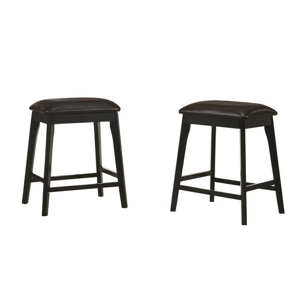 Alden 25-Inch Upholstered Counter Stool， Set of 2