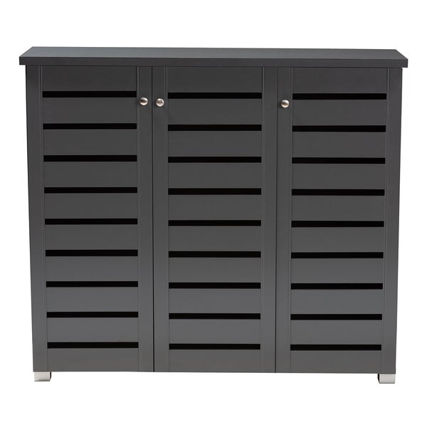 Contemporary Shoe Storage Cabinet - - 26396243