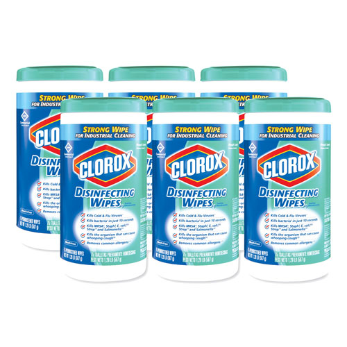 Clorox Disinfecting Wipes | Scented， Case of 6 | COX15949CT