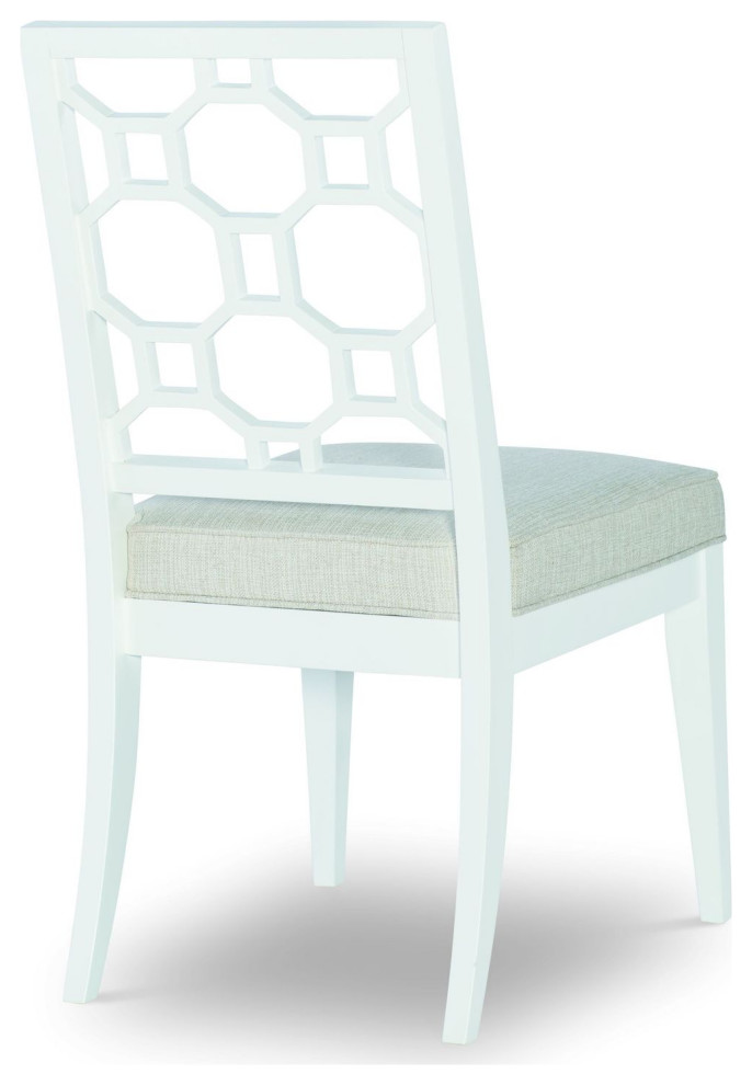 Legacy Classic Chelsea by Rachael Ray Lattice Back Side Chair Set of 2   Transitional   Dining Chairs   by Unlimited Furniture Group  Houzz