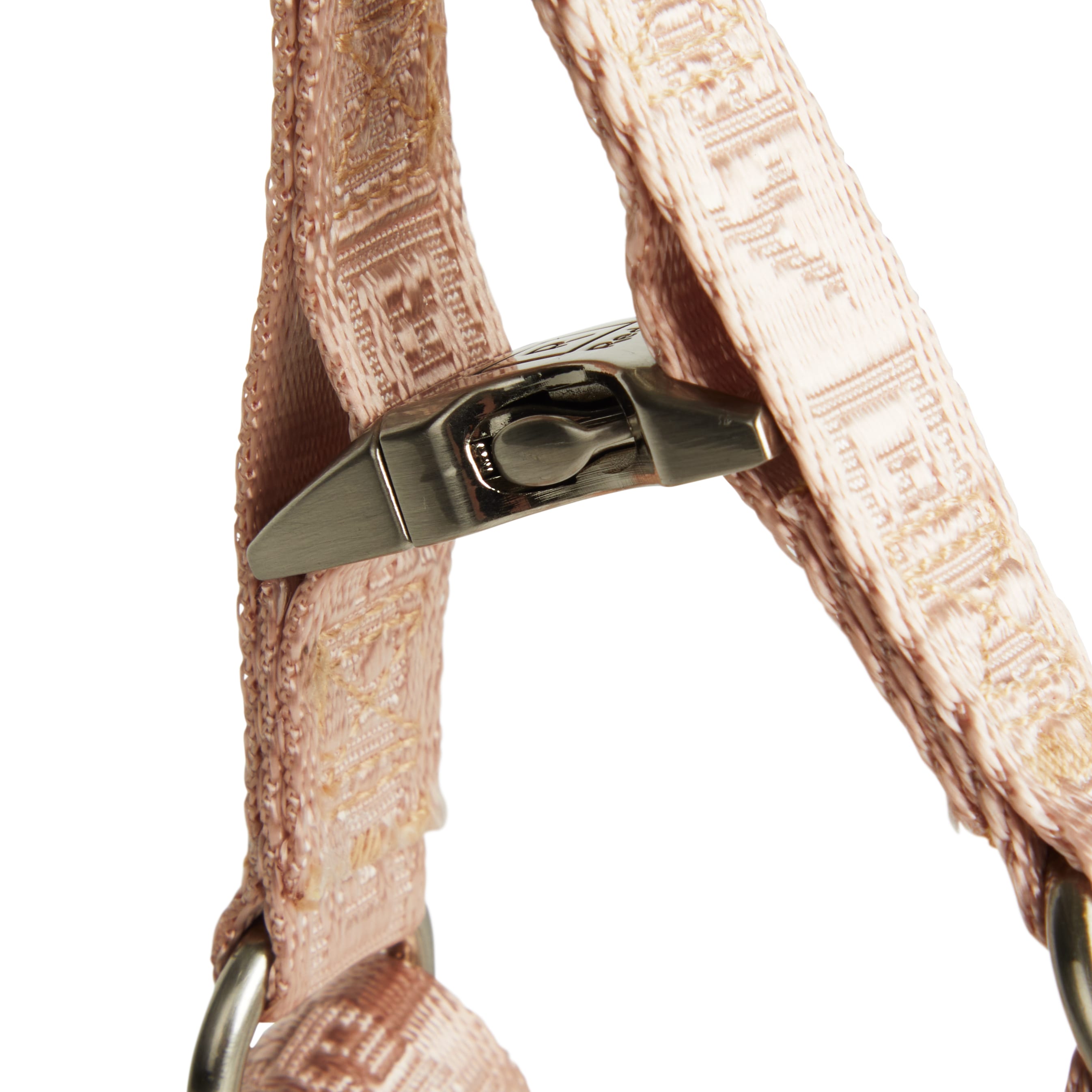 Reddy Pink Jacquard Dog Harness， Medium