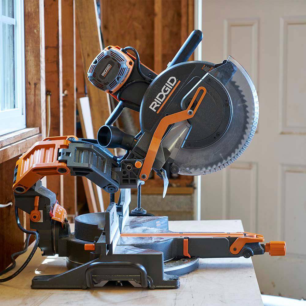 RIDGID 12 in. Dual Bevel Sliding Miter Saw R4251