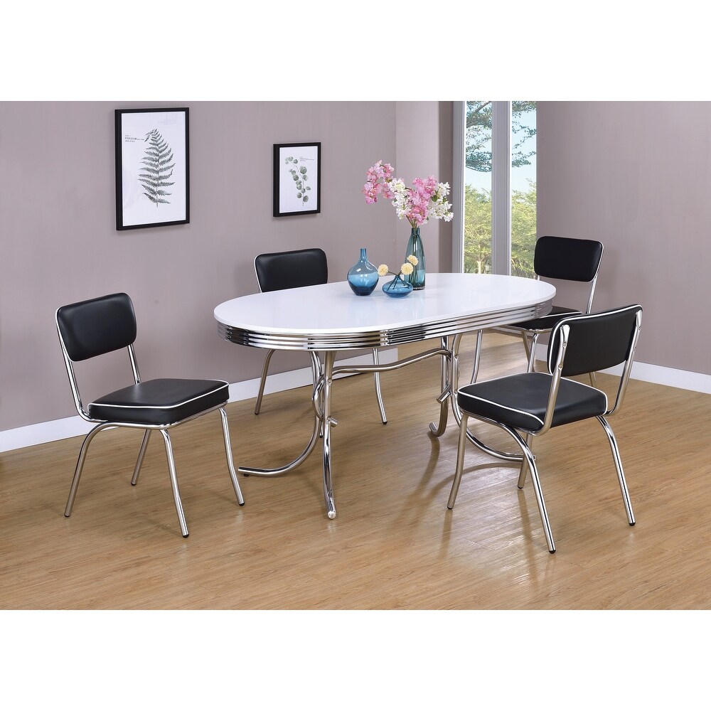 Parlisse 7 piece Oval Dining Set