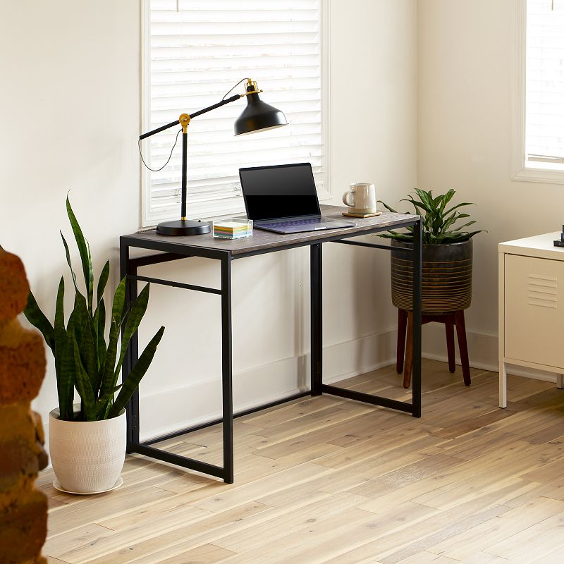 Flash Furniture Industrial Office Folding Desk