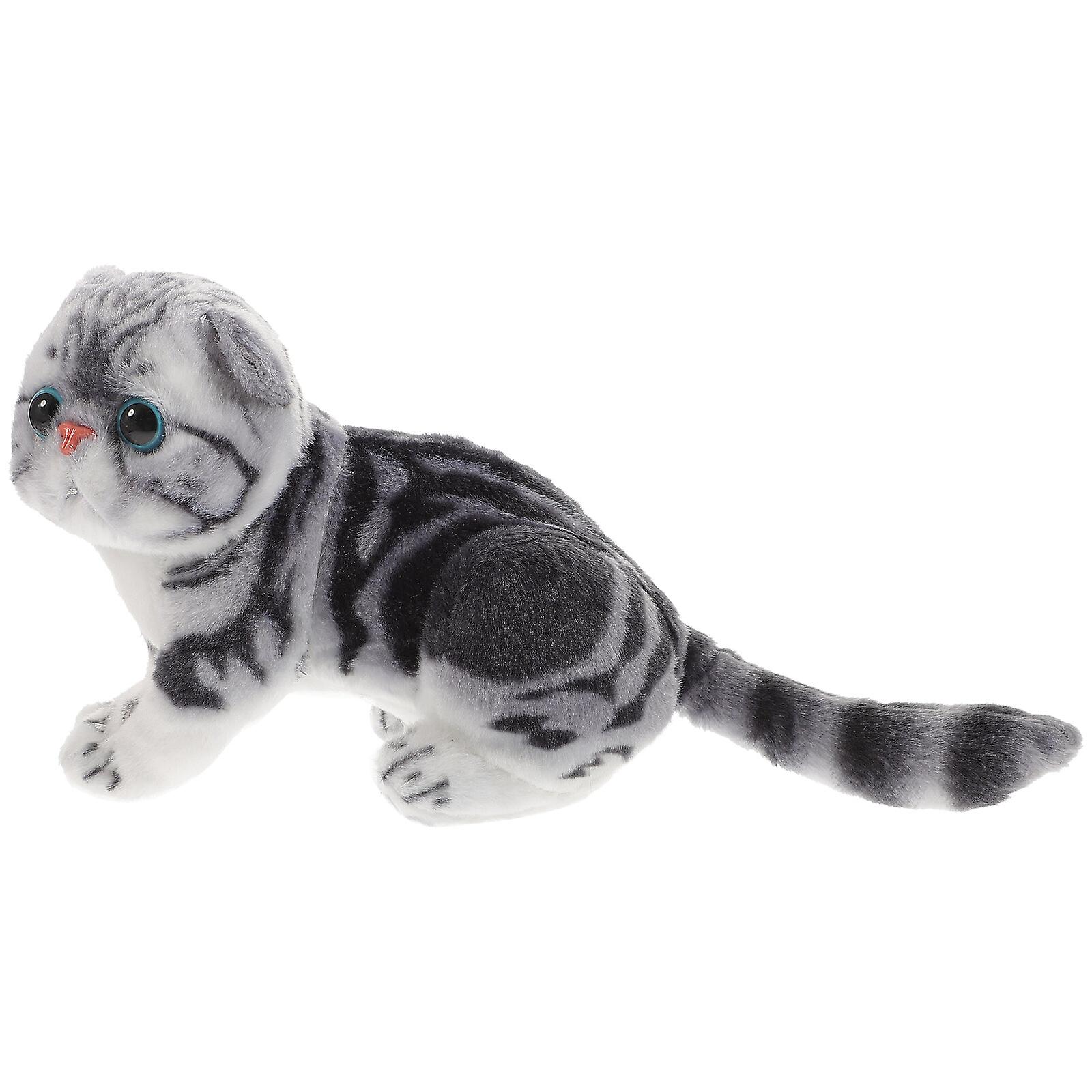 Adorable Plush Cat Toy Funny Kids Stuffed Doll Kids Birthday Gift Plush Throw Pillow