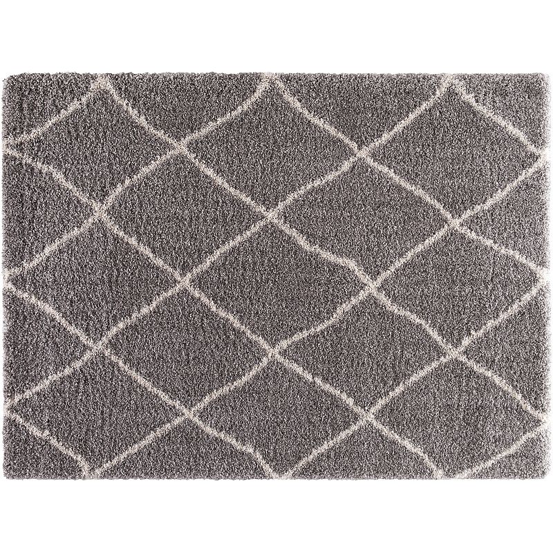 Concord Global Ocean Lattice Shag Rug