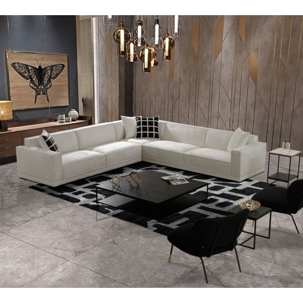 Modrest Manny Modern Square Coffee Table