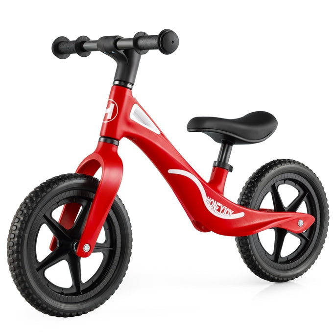 BABY JOY Kids Balance Bike, Lightweight Toddler Bicycle with Rotatable Handlebar & Adjustable Seat Height