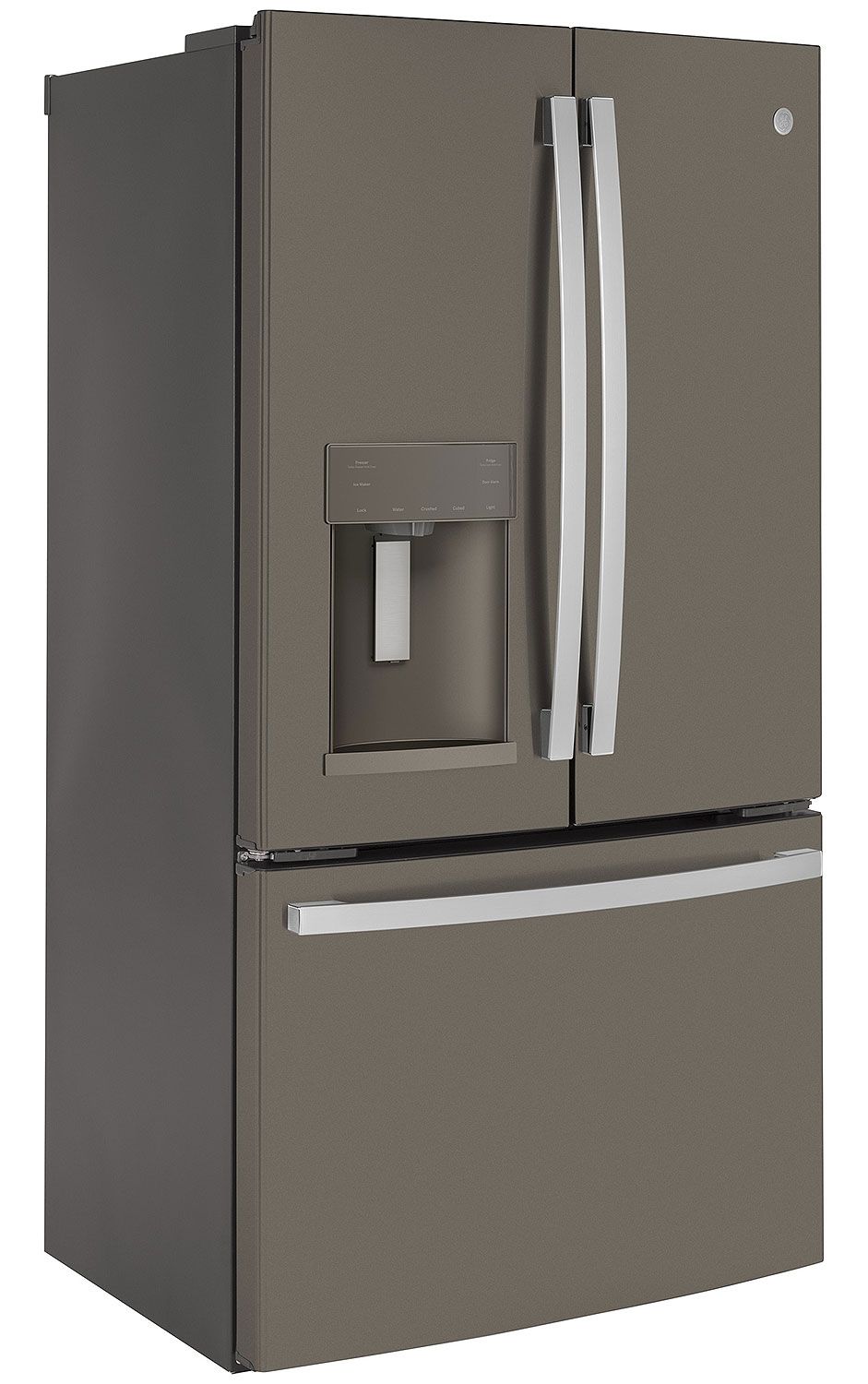 GE ADA ENERGY STAR 22.1 Cu. Ft. Slate Counter-Depth French-Door Refrigerator