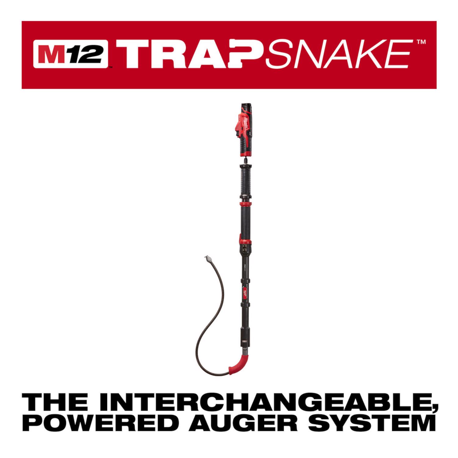 MW M12 Trapsnake 6 ft. L Toilet Auger